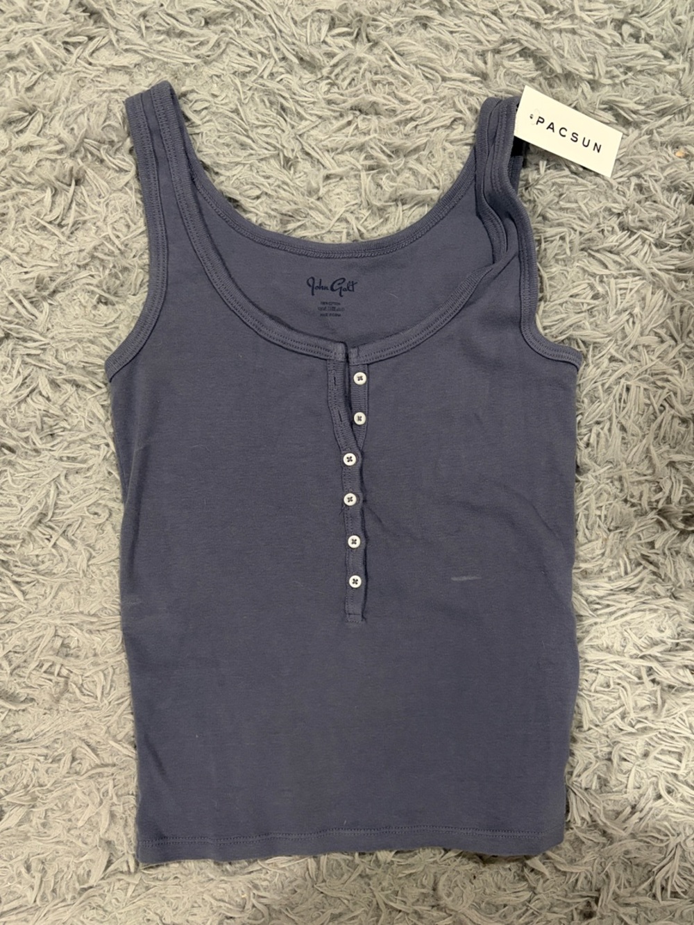 PacSun Women's Dark Blue Tank Top